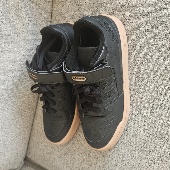 adidas Forum Low Black Gum Snakeskin IE4787 - Picture 7 of 8